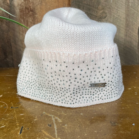 Calvin Klein Light Pink Beanie - Picture 5 of 5